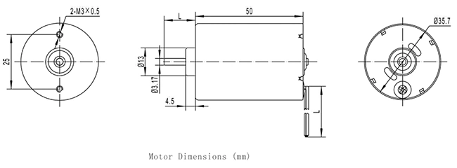 Medical cleaning pump micro 36mm DC brushless motor 24V