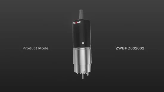 Caixa de engrenagens planetárias de 36 mm 120 rpm 24 V 12 V DC Motor de engrenagens de alto torque e motores de baixa rotação para robôs